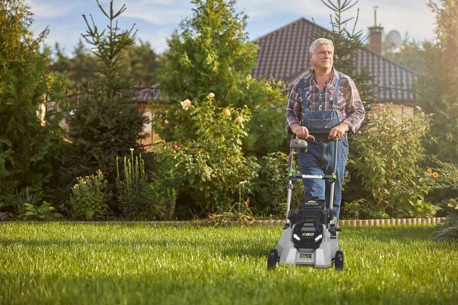 top rated battery operated lawn mowers