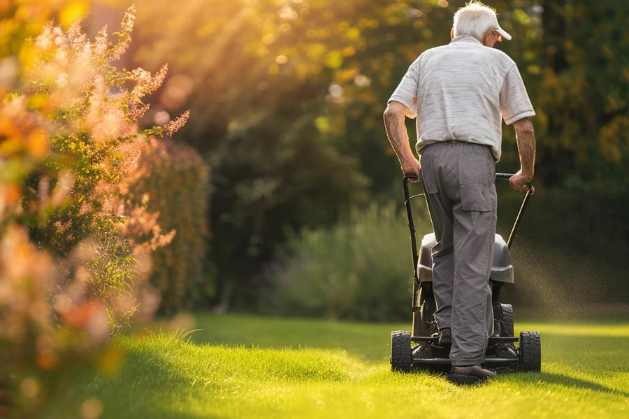 lowes electric push mower