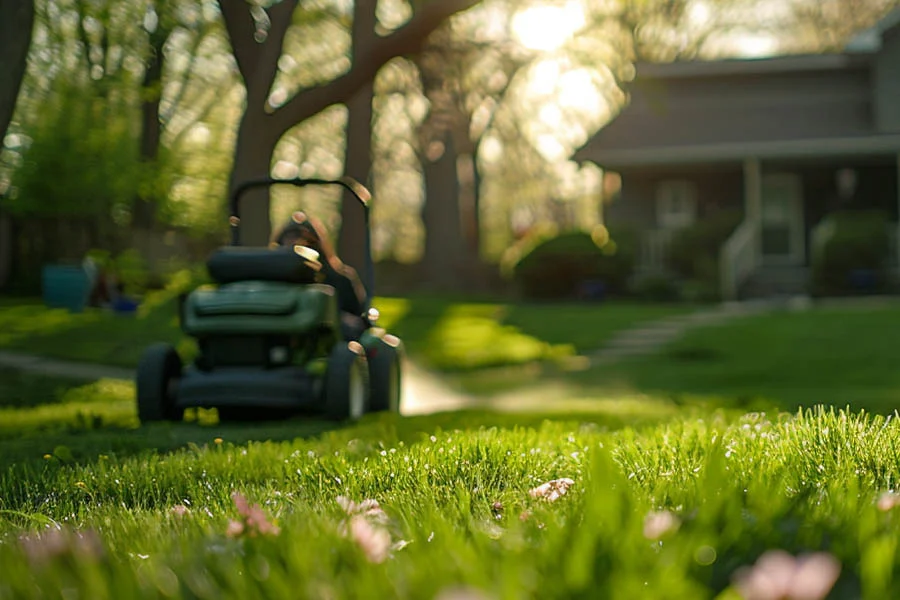 lowes electric push mower