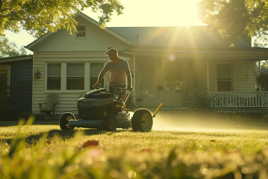 lowes electric push mower